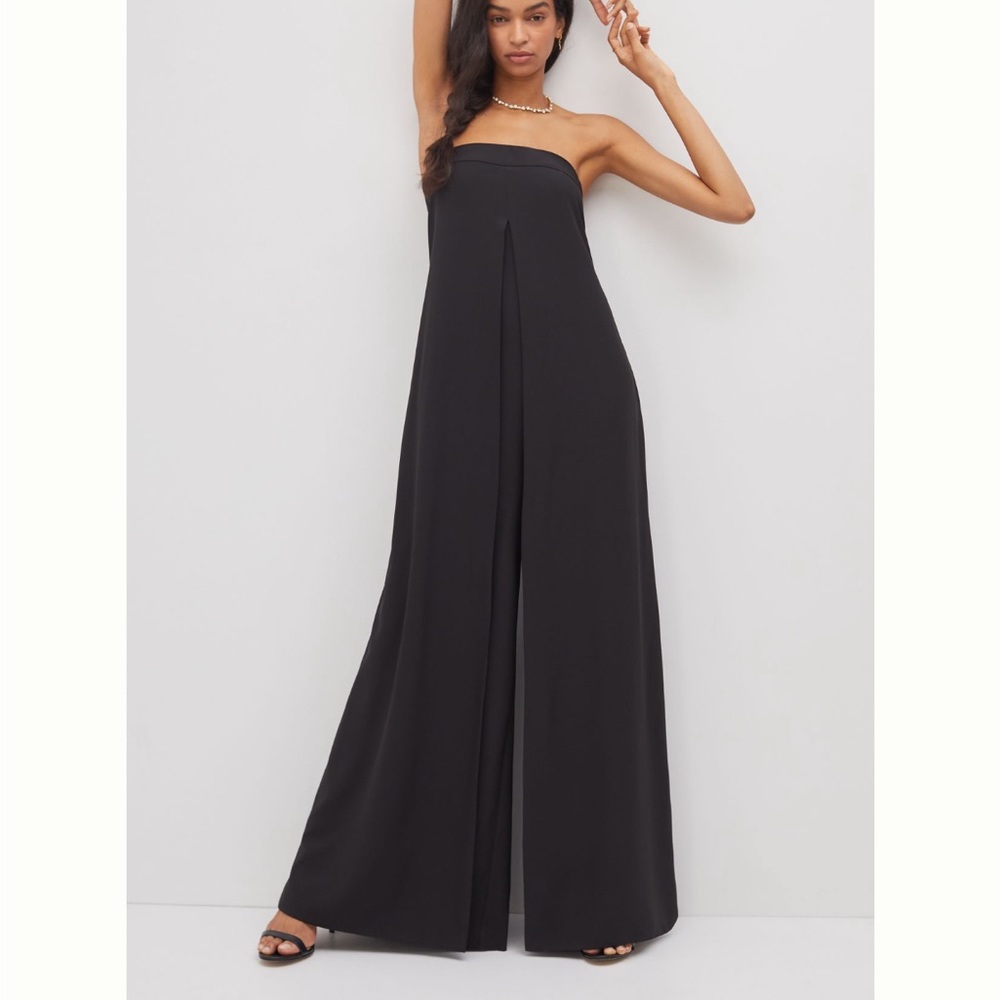 💗Hutch strapless wide leg jumpsuit - Picture 3 of 8
